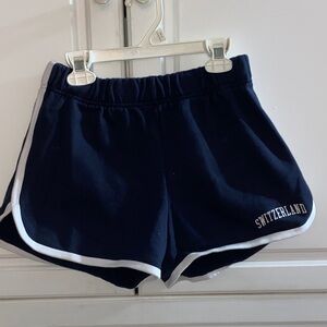 Brandy Melville Navy Blue Sweat shorts